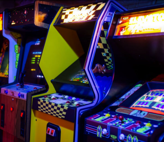 Arcade games at Poelking Lanes South - modern gaming machines and entertainment